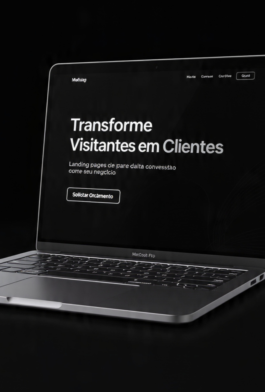 Landing Page da Metha Landing
